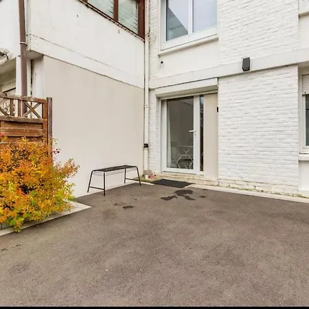 Escapade Pres De Lille - Appartement Charmant Avec Terrasse Et Parking Privee Mons-en-Baroeul Exterior foto
